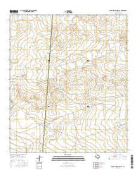 Burnt Spring Hills SE Texas Current topographic map, 1:24000 scale, 7.5 X 7.5 Minute, Year 2016