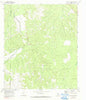 Burr Oak Creek Texas Historical topographic map, 1:24000 scale, 7.5 X 7.5 Minute, Year 1970