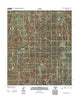 Burr Oak Creek Texas Historical topographic map, 1:24000 scale, 7.5 X 7.5 Minute, Year 2012
