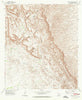 Burro Canyon Texas Historical topographic map, 1:24000 scale, 7.5 X 7.5 Minute, Year 1973