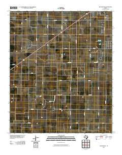Busterville Texas Historical topographic map, 1:24000 scale, 7.5 X 7.5 Minute, Year 2010