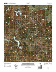 Butler Texas Historical topographic map, 1:24000 scale, 7.5 X 7.5 Minute, Year 2010