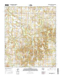 Buzzard Roost Knob Texas Current topographic map, 1:24000 scale, 7.5 X 7.5 Minute, Year 2016