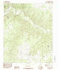 Cactus Creek Texas Historical topographic map, 1:24000 scale, 7.5 X 7.5 Minute, Year 1984