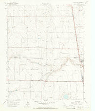 Cactus West Texas Historical topographic map, 1:24000 scale, 7.5 X 7.5 Minute, Year 1965