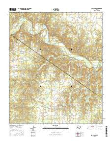 Cactus Creek Texas Current topographic map, 1:24000 scale, 7.5 X 7.5 Minute, Year 2016