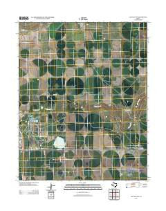 Cactus East Texas Historical topographic map, 1:24000 scale, 7.5 X 7.5 Minute, Year 2012