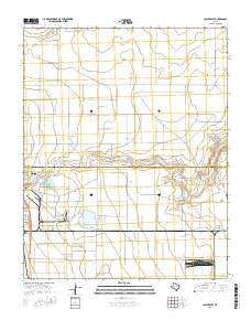 Cactus East Texas Current topographic map, 1:24000 scale, 7.5 X 7.5 Minute, Year 2016