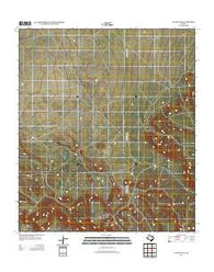 Cactus Flat Texas Historical topographic map, 1:24000 scale, 7.5 X 7.5 Minute, Year 2012