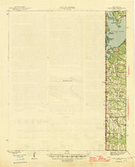 Caddo Lake Texas Historical topographic map, 1:62500 scale, 15 X 15 Minute, Year 1946