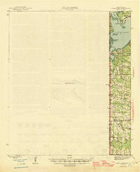 Caddo Lake Texas Historical topographic map, 1:62500 scale, 15 X 15 Minute, Year 1946