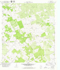 Cadiz Texas Historical topographic map, 1:24000 scale, 7.5 X 7.5 Minute, Year 1979