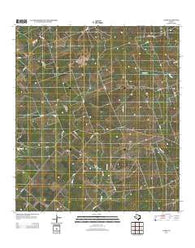 Cadiz Texas Historical topographic map, 1:24000 scale, 7.5 X 7.5 Minute, Year 2013