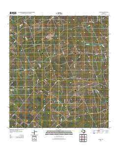 Cadiz Texas Historical topographic map, 1:24000 scale, 7.5 X 7.5 Minute, Year 2013