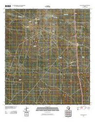 Cage Ranch Texas Historical topographic map, 1:24000 scale, 7.5 X 7.5 Minute, Year 2010