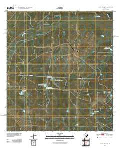 Caiman Creek SE Texas Historical topographic map, 1:24000 scale, 7.5 X 7.5 Minute, Year 2010