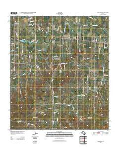 Cain City Texas Historical topographic map, 1:24000 scale, 7.5 X 7.5 Minute, Year 2012