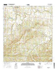 Cain City Texas Current topographic map, 1:24000 scale, 7.5 X 7.5 Minute, Year 2016
