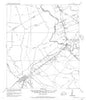 Caldwell Texas Historical topographic map, 1:62500 scale, 15 X 15 Minute, Year 1956