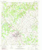 Caldwell Texas Historical topographic map, 1:24000 scale, 7.5 X 7.5 Minute, Year 1961
