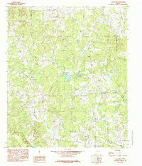 Caledonia Texas Historical topographic map, 1:24000 scale, 7.5 X 7.5 Minute, Year 1984