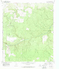 Calf Creek Texas Historical topographic map, 1:24000 scale, 7.5 X 7.5 Minute, Year 1970