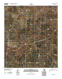 Calf Creek Texas Historical topographic map, 1:24000 scale, 7.5 X 7.5 Minute, Year 2010