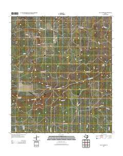 Calf Creek Texas Historical topographic map, 1:24000 scale, 7.5 X 7.5 Minute, Year 2012