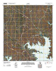 California Creek Texas Historical topographic map, 1:24000 scale, 7.5 X 7.5 Minute, Year 2010