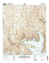 California Creek Texas Current topographic map, 1:24000 scale, 7.5 X 7.5 Minute, Year 2016