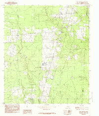 Call Junction Texas Historical topographic map, 1:24000 scale, 7.5 X 7.5 Minute, Year 1984