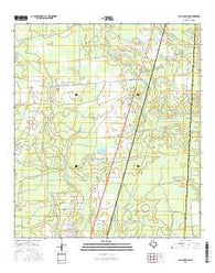 Call Junction Texas Current topographic map, 1:24000 scale, 7.5 X 7.5 Minute, Year 2016