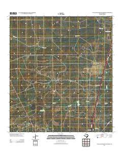 Callaghan Ranch North Texas Historical topographic map, 1:24000 scale, 7.5 X 7.5 Minute, Year 2013