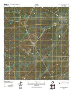 Callaghan Ranch SE Texas Historical topographic map, 1:24000 scale, 7.5 X 7.5 Minute, Year 2010
