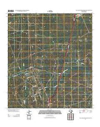 Callaghan Ranch South Texas Historical topographic map, 1:24000 scale, 7.5 X 7.5 Minute, Year 2013