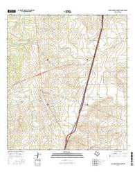 Callaghan Ranch South Texas Current topographic map, 1:24000 scale, 7.5 X 7.5 Minute, Year 2016