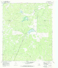 Callan Texas Historical topographic map, 1:24000 scale, 7.5 X 7.5 Minute, Year 1970