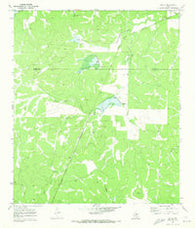 Callan Texas Historical topographic map, 1:24000 scale, 7.5 X 7.5 Minute, Year 1970
