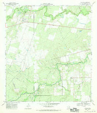 Calliham Texas Historical topographic map, 1:24000 scale, 7.5 X 7.5 Minute, Year 1967