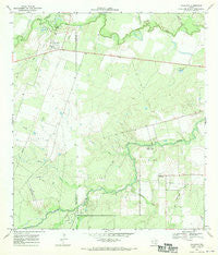 Calliham Texas Historical topographic map, 1:24000 scale, 7.5 X 7.5 Minute, Year 1967