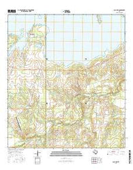 Calliham Texas Current topographic map, 1:24000 scale, 7.5 X 7.5 Minute, Year 2016