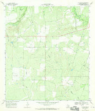 Calliham NW Texas Historical topographic map, 1:24000 scale, 7.5 X 7.5 Minute, Year 1967
