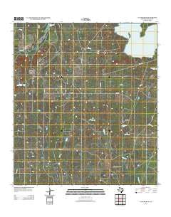 Calliham NW Texas Historical topographic map, 1:24000 scale, 7.5 X 7.5 Minute, Year 2013