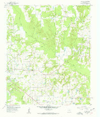 Calvary Texas Historical topographic map, 1:24000 scale, 7.5 X 7.5 Minute, Year 1959