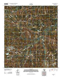 Camden Texas Historical topographic map, 1:24000 scale, 7.5 X 7.5 Minute, Year 2010