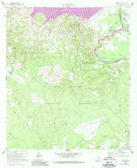 Camilla Texas Historical topographic map, 1:24000 scale, 7.5 X 7.5 Minute, Year 1960