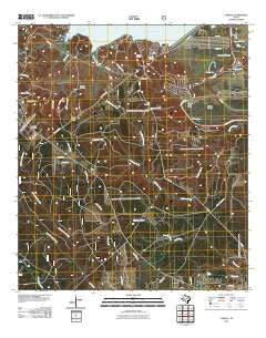 Camilla Texas Historical topographic map, 1:24000 scale, 7.5 X 7.5 Minute, Year 2010