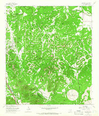 Camp Bullis Texas Historical topographic map, 1:24000 scale, 7.5 X 7.5 Minute, Year 1965