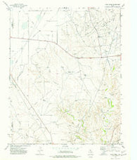 Camp Creek Texas Historical topographic map, 1:24000 scale, 7.5 X 7.5 Minute, Year 1974