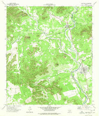 Camp Wood Texas Historical topographic map, 1:24000 scale, 7.5 X 7.5 Minute, Year 1973